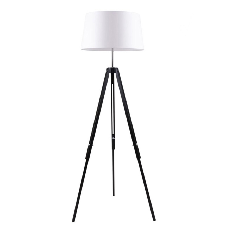 Állólámpa TRIPOD 1xE27/60W/230V bükkfa