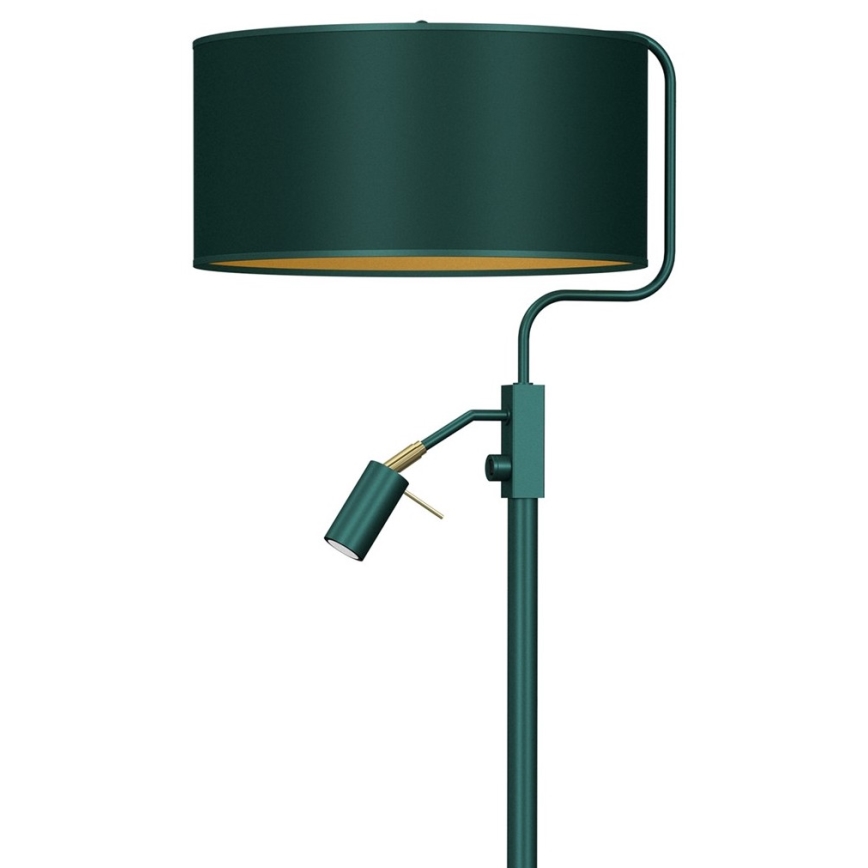 Állólámpa VERDE 1xE27/60W/230V + 1xGU10-MR11/7W zöld