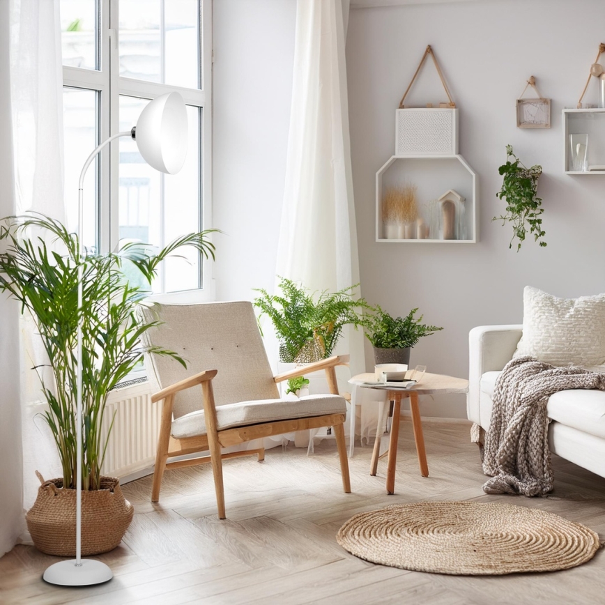 Állólámpa ZACK 1xE27/15W/230V fehér