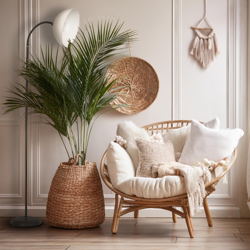 Állólámpa ZACK 1xE27/15W/230V fekete