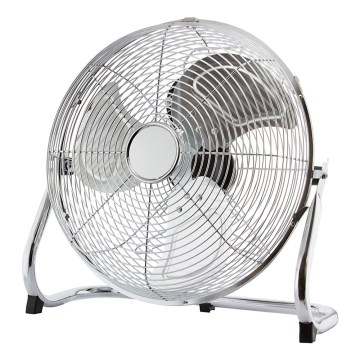 Állóventilátor 140W/230V átmérő 45 cm fényes króm