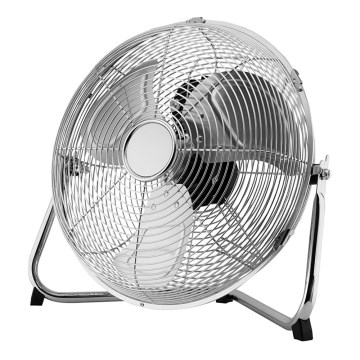 Állóventilátor 70 W/230 V, Ø 35 cm, fényes króm