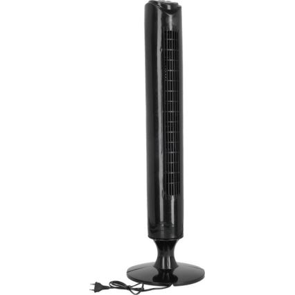 Állóventilátor LISSE 45W/230V 91,4 cm fekete + távirányítás