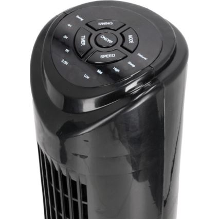Állóventilátor LISSE 45W/230V 91,4 cm fekete + távirányítás