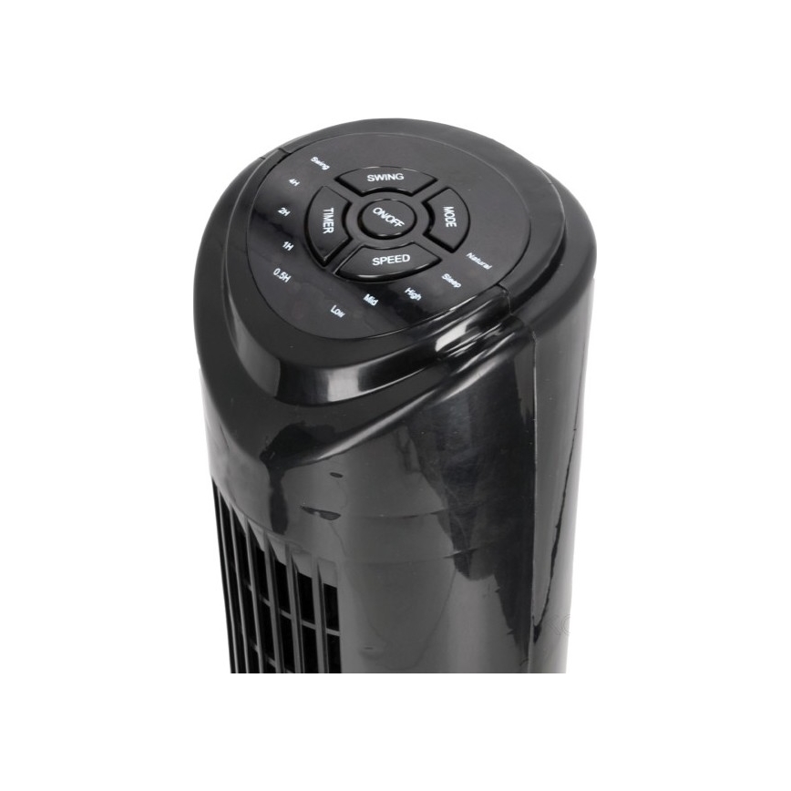 Állóventilátor LISSE 45W/230V 91,4 cm fekete + távirányítás