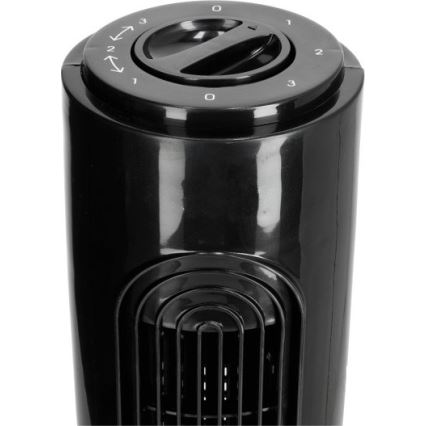 Állóventilátor VENLO 45W/230V 73,6 cm fekete