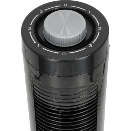 Állóventilátor VENLO 45W/230V 81 cm fekete