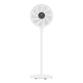 Állványos ventilátor 25W/230V átm. 40 cm fehér + távirányító