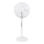 Állványos ventilátor 60 W/230 V, 50 cm átmérő, fehér
