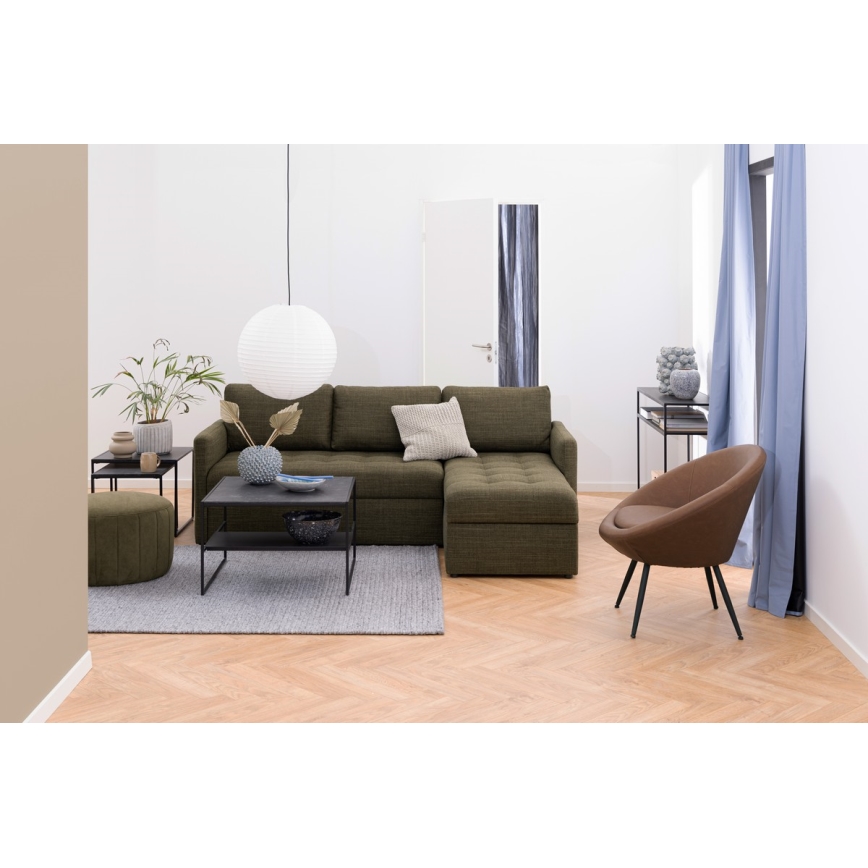 ALMA dohányzóasztal szett 2 db antracit