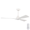 Álmennyezeti ventilátor 132 cm átmérővel, IP44, fehér + távirányító
