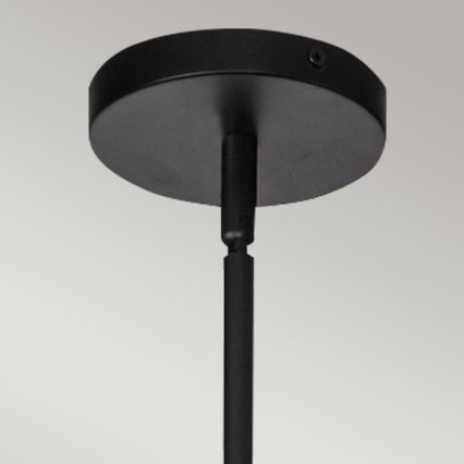 Alora Mood - Csillár rúdon DAPHNE 1xE27/60W/230V átm. 38,1 cm fekete