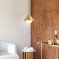 Alora Mood - REMYCK kábeles csillár 1xE27/60W/230V Ø 34,3 cm arany