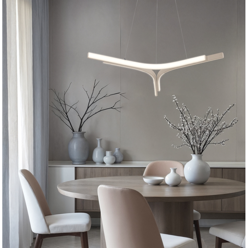 ALTA LED csillár kábelen LED/30W/230V ezüstszínű