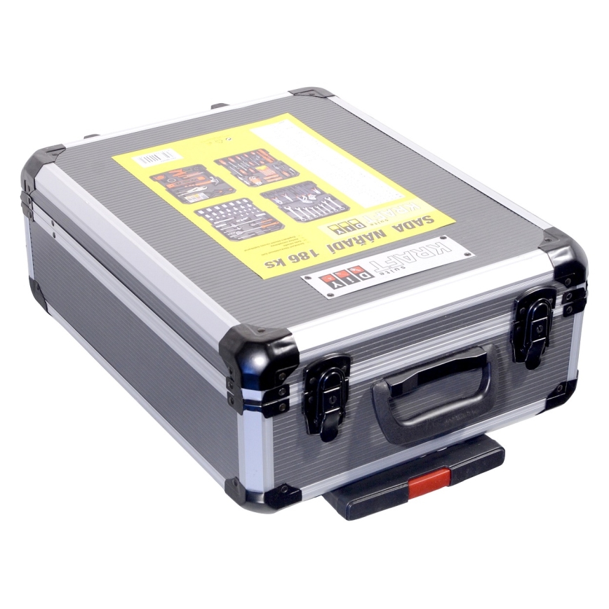 Alumínium táska szerszámokkal 186 db