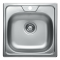 ALVEUS 1074634 - Konyhai mosogató ALLUX 48x48 cm rozsdamentes acél/szatén