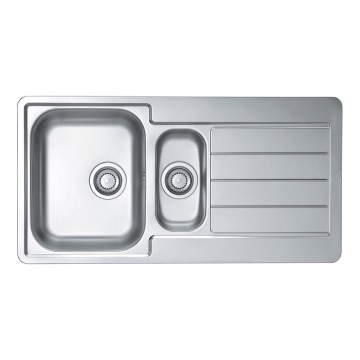 ALVEUS 1082440 - LINE konyhai mosogató 98x50 cm rozsdamentes acél/szatén