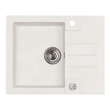 ALVEUS 1090947 - Mosogató ROCK 59,5x47,5 cm gránit/fehér
