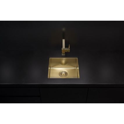 ALVEUS 1103319 - Mosogató QUADRIX 45x45 cm monarch arany