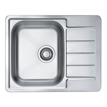 ALVEUS 1125356 - Konyhai mosogató LINE 61,5x50 cm rozsdamentes acél/szatén