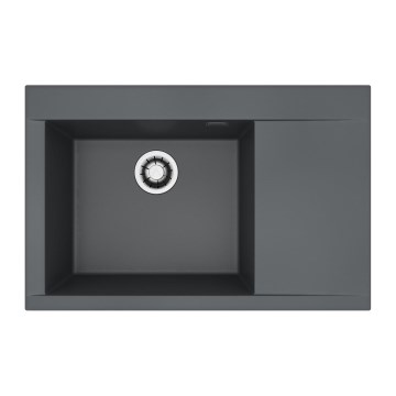 ALVEUS 1149303 - PURE konyhai mosogató 79x51,5 cm gránit/antracit