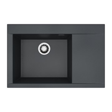 ALVEUS 1149304 - Konyhai mosogató PURE 79x51,5 cm gránit/fekete