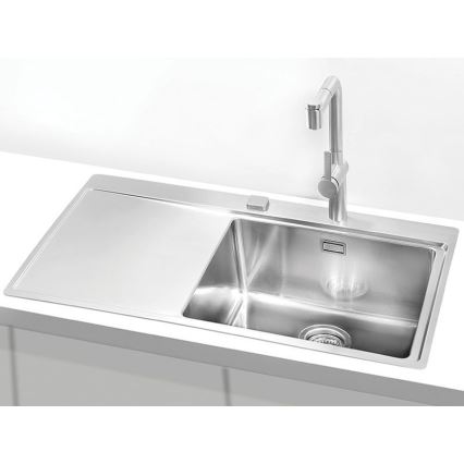 ALVEUS 1149518 - PURE konyhai mosogató 86x52,5 cm rozsdamentes acél