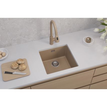 ALVEUS 1150047 - OMNI konyhai mosogató 45x45 cm gránit/beige