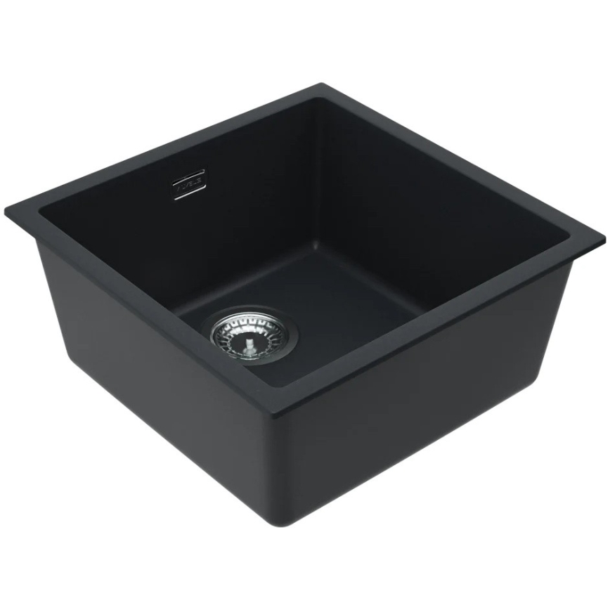 ALVEUS 1150048 - OMNI 45x45 cm konyhai mosogató gránit/fekete