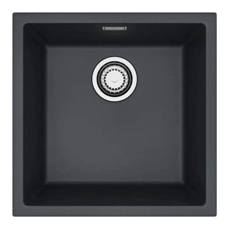 ALVEUS 1150048 - OMNI 45x45 cm konyhai mosogató gránit/fekete