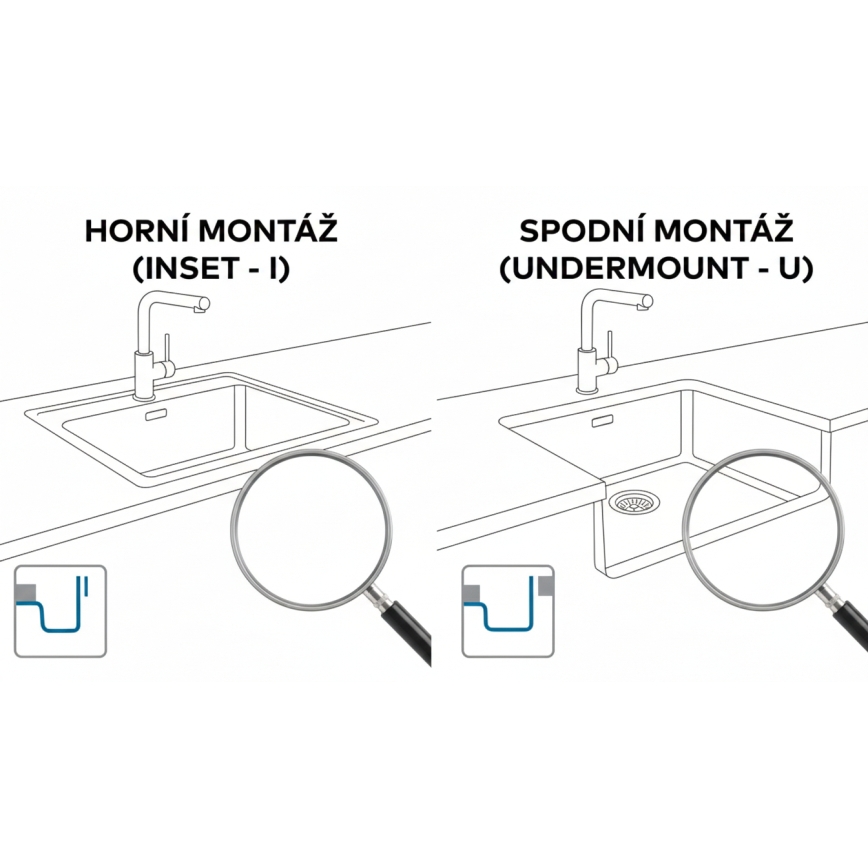 ALVEUS 1150054 - Konyhai mosogató OMNI 55x45 cm gránit/bézs