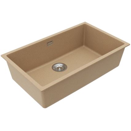 ALVEUS 1150061 - OMNI konyhai mosogató 75x45 cm, gránit/bézs