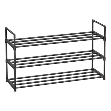 ALVORO cipőtároló fekete