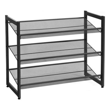 ALVORO fekete cipőtartó