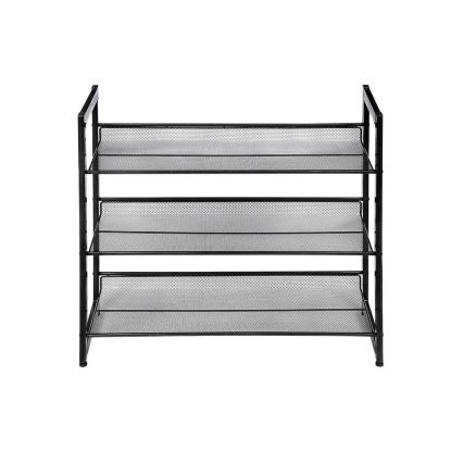 ALVORO fekete cipőtartó