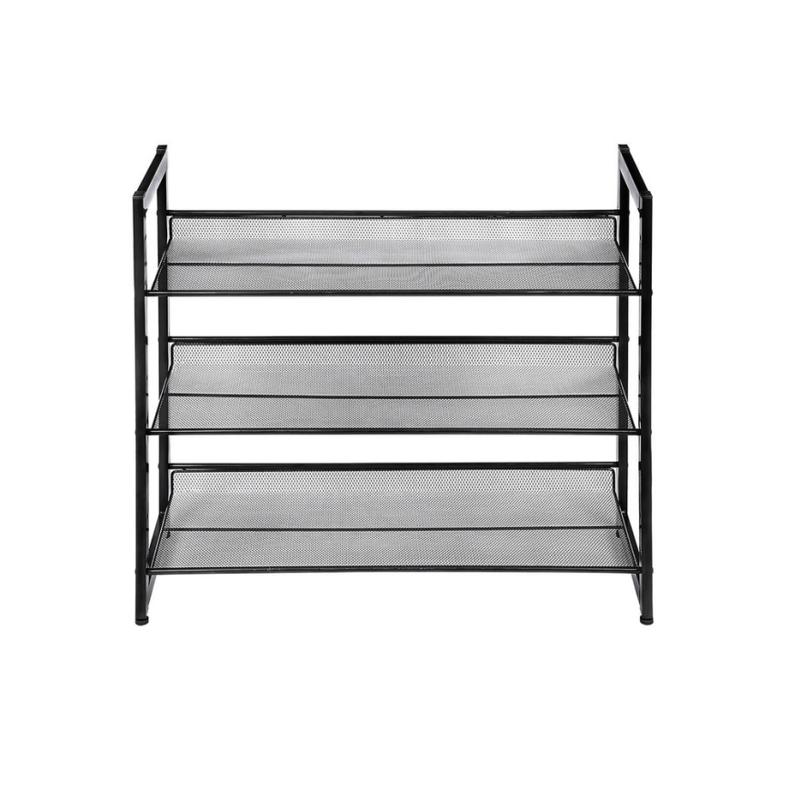 ALVORO fekete cipőtartó