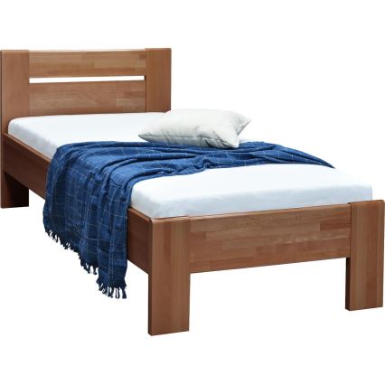 AMBER egyszemélyes ágy 90x200 cm, szilva