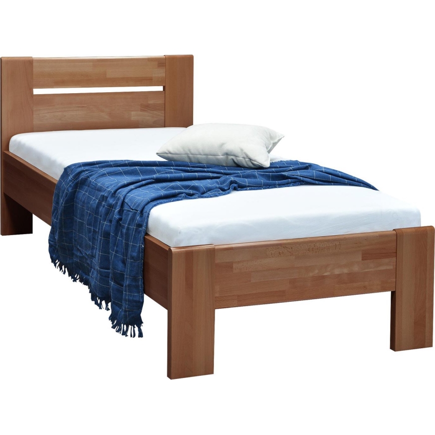 AMBER egyszemélyes ágy 90x200 cm, szilva