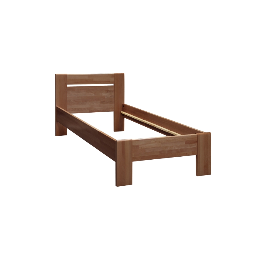 AMBER egyszemélyes ágy 90x200 cm, szilva