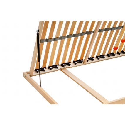 Ambiamo - Rugalmas lamellás ágykeret oldalsó emeléssel, gázrugós ODENSE 90x200 cm balos