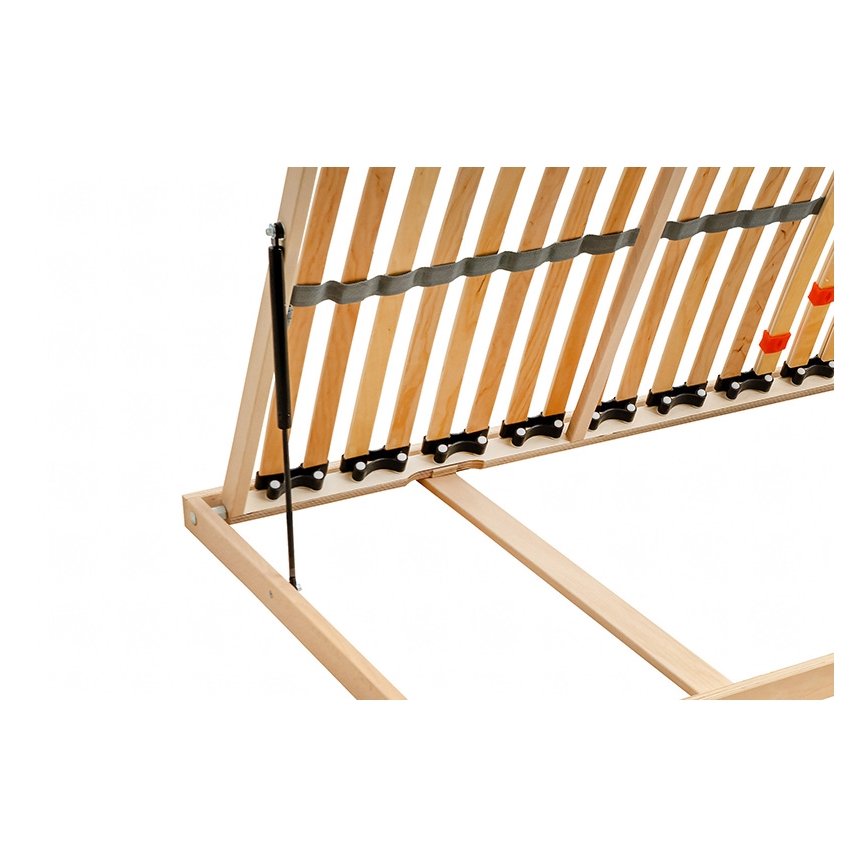 Ambiamo - Rugalmas lamellás ágykeret oldalsó emeléssel, gázrugós ODENSE 90x200 cm balos