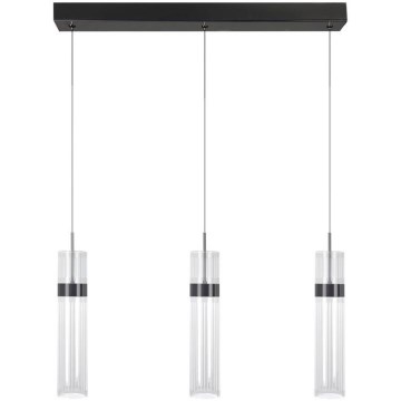 AMBIENTE LED függeszték kábelen 3xLED/6W/230V 3000/4000/6000K fekete