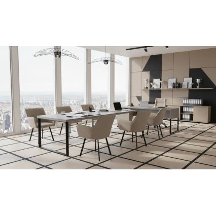 Étkezőszék AMELIA taupe