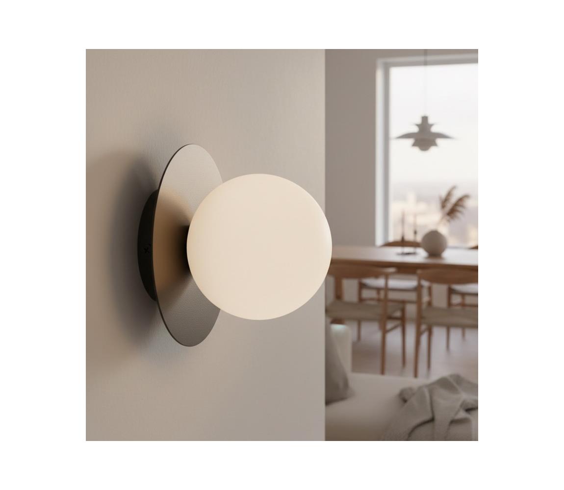 EMIBIG AMERICANA fali lámpa 1xG9/8W/230V fekete 1553/K1