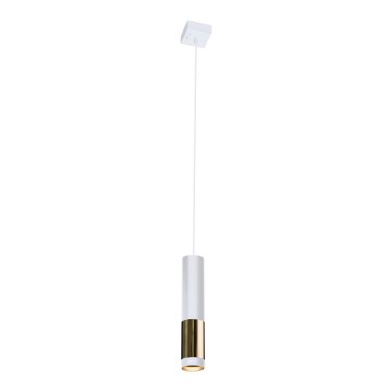 Amplex - Csillár zsinóron 1xGU10/15W/230V fehér