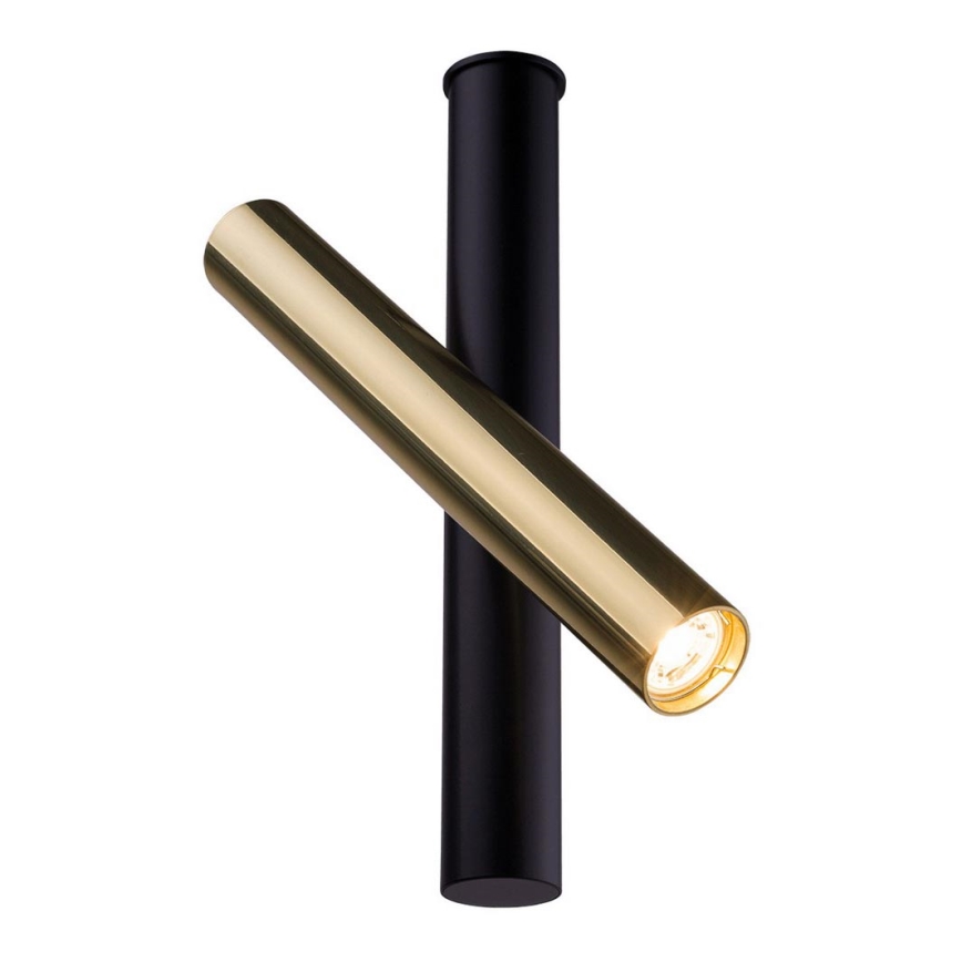 Amplex - Spotlámpa 1xGU10-MR11/15W/230V fekete/arany