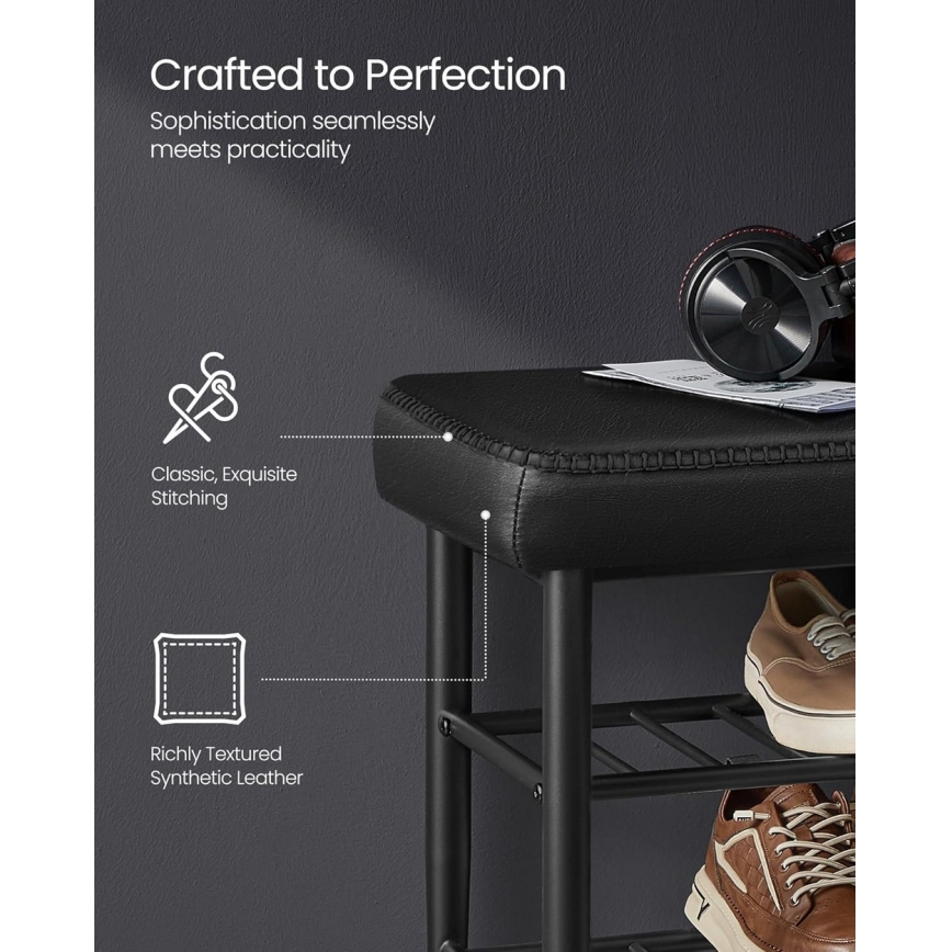 ANDOR cipőtartó fekete