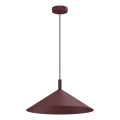 ANEGA kábeles csillár 1xGX53/15W/230V, átmérő 40 cm, bordó