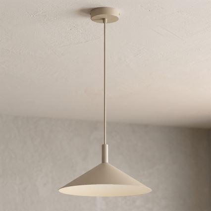 ANEGA kábeles függőlámpa 1xGX53/15W/230V, átm. 30 cm, bézs