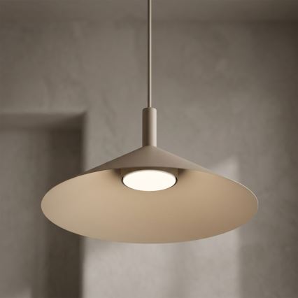 ANEGA kábeles függőlámpa 1xGX53/15W/230V, átm. 30 cm, bézs